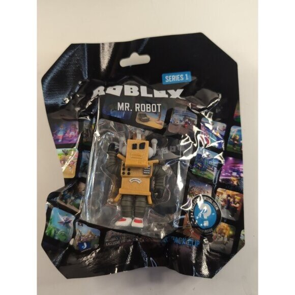 ROBLOX Figure Series 1 - Mr. Robot Backpack Clip w/ Exclusive Item Code - Picture 1 of 1